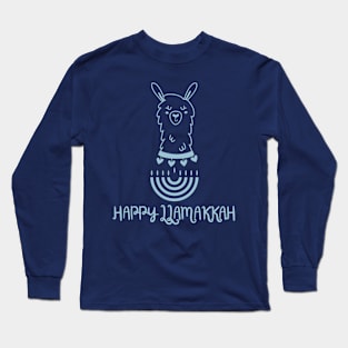 Happy Llamakka-L Long Sleeve T-Shirt